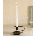 Europan decorative metal candle holder with glass